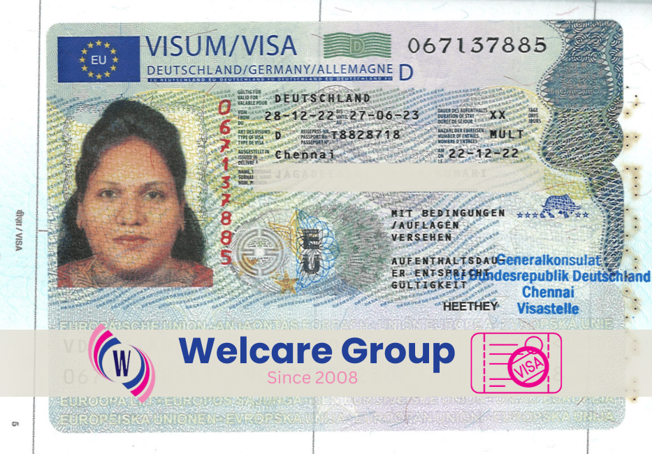 Lydia Kumari Nurse from Tamilnadu - German