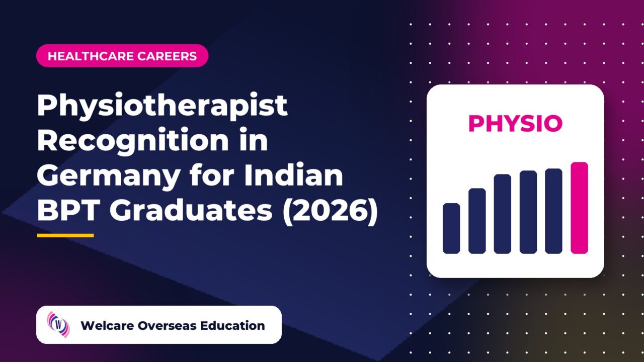 Physiotherapist Recognition in Germany for Indian BPT Graduates (2026)