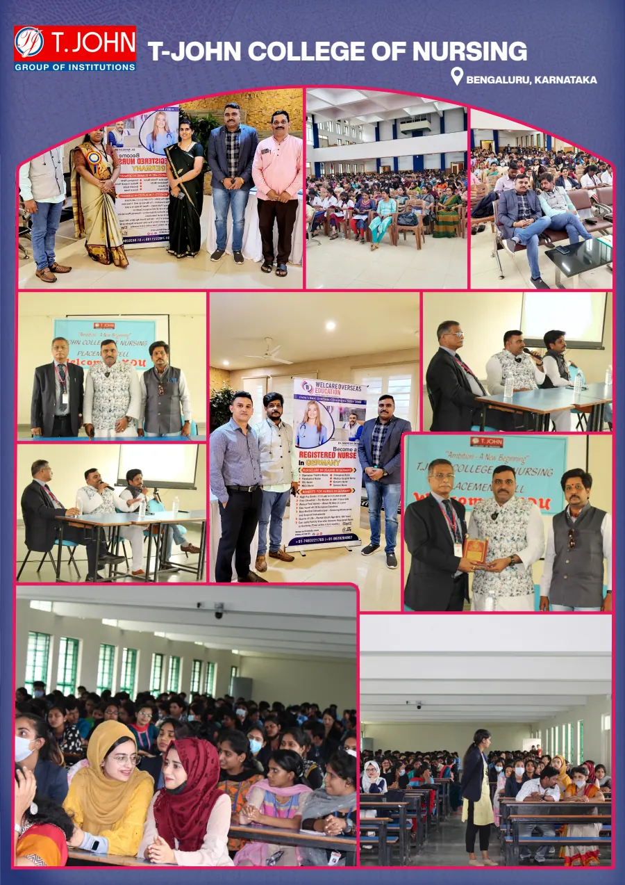 STUDY AUSBILDUNG IN GERMANY 13 Welcare Overseas Germany career seminar at T-John College of Nursing