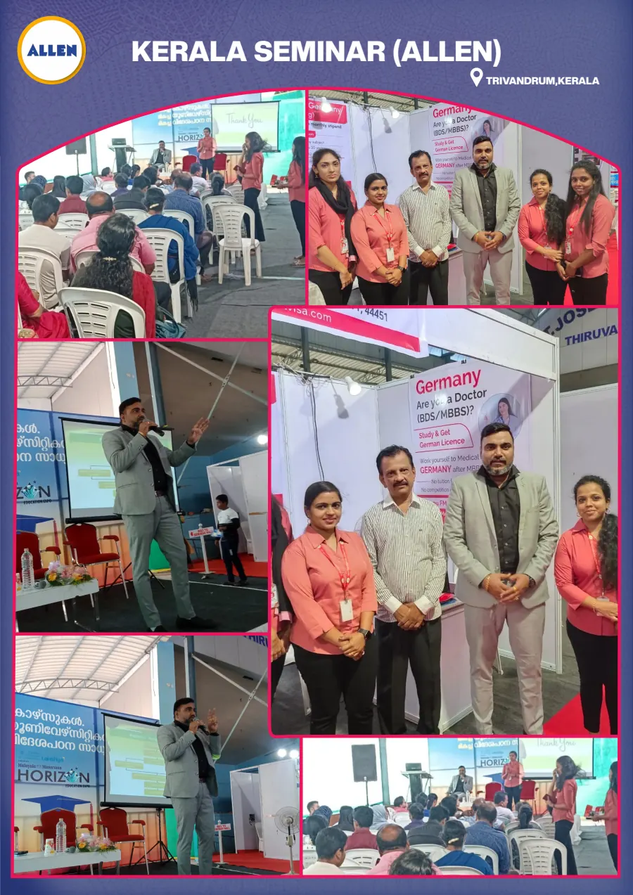 STUDY AUSBILDUNG IN GERMANY 20 Welcare Overseas Germany career seminar at Kerala Seminar (Allen)